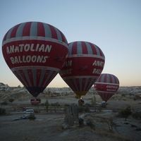 Photo de Turquie - Lunaire Uçhisar en Cappadoce